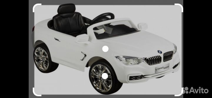 Детская электро машинка бмв 4