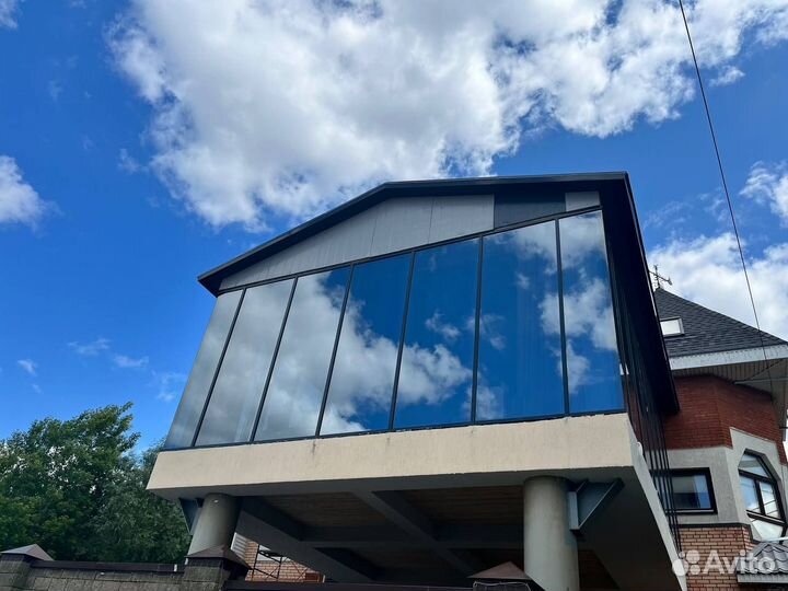 Витражи алюмниевые