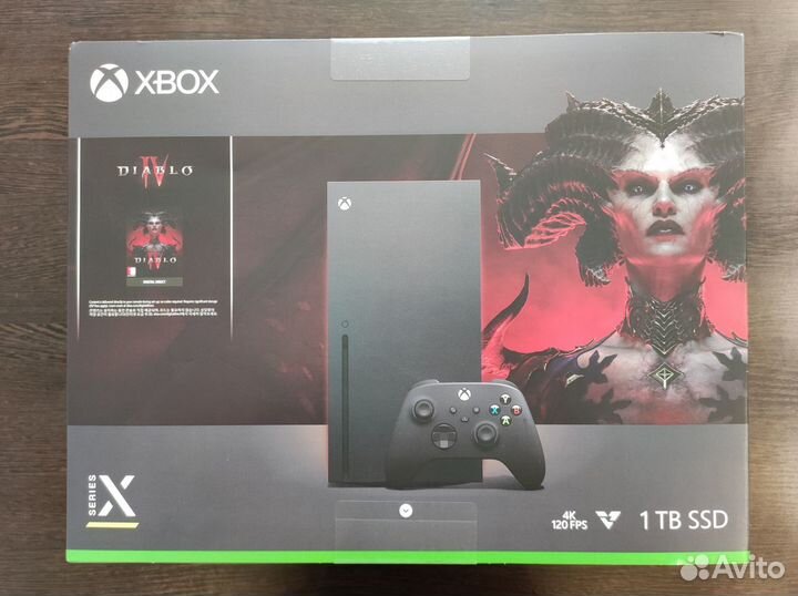 Приставка Microsoft Xbox Series X Diablo IV, новая