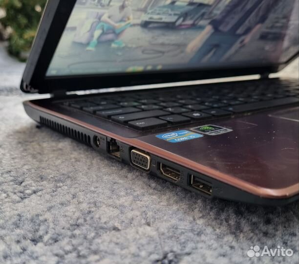 Мощный ноутбук asus i5/GT540M/озу8