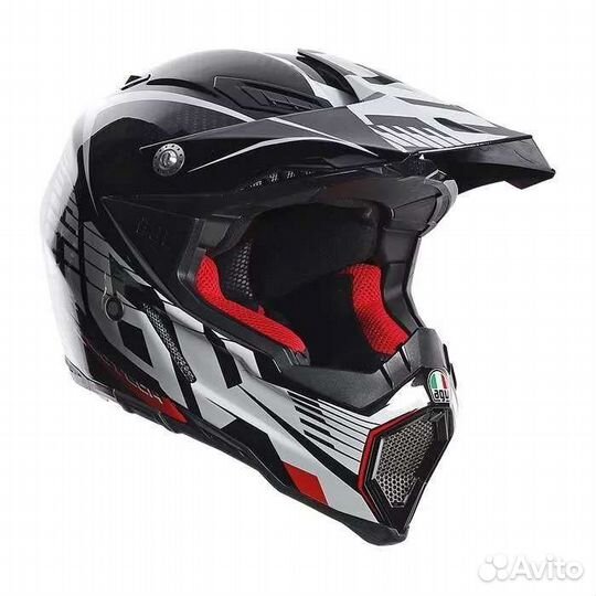 Шлем кроссовый AGV AX-8 Carbon Carbotech XL