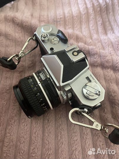 Пленочный фотоаппарат nikon nikkormat ft3