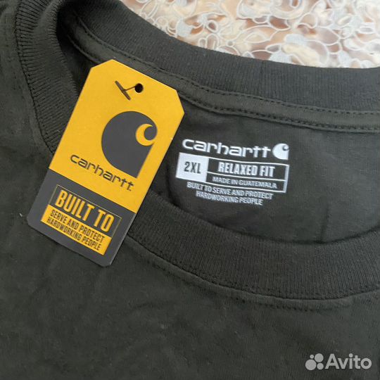 Лонгслив carhartt оригинал новый