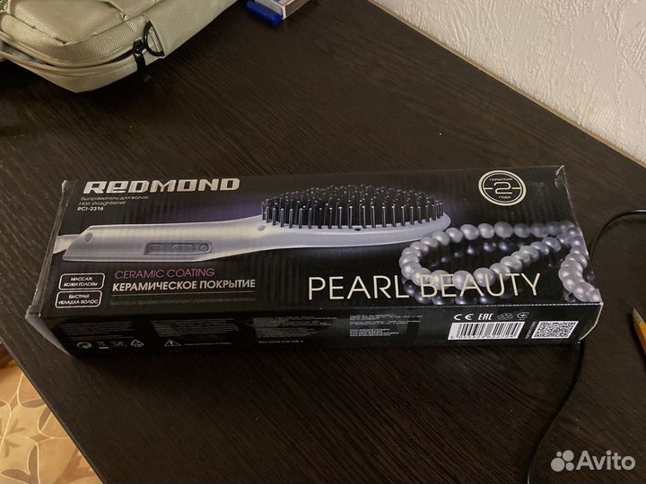 Выпрямитель для волос redmond новый