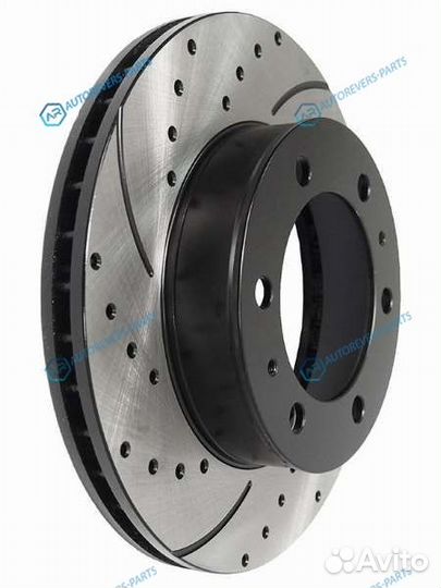 ST-43512-0K060PF Комплект дисков тормозных передни