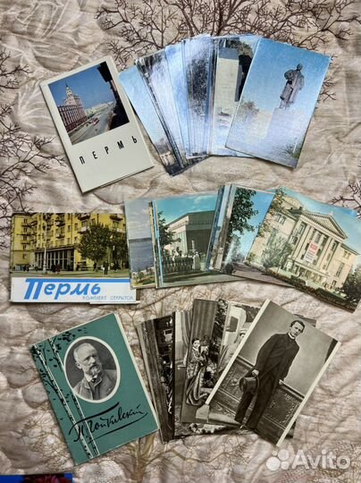 Винтажные наборы открыток времён СССР