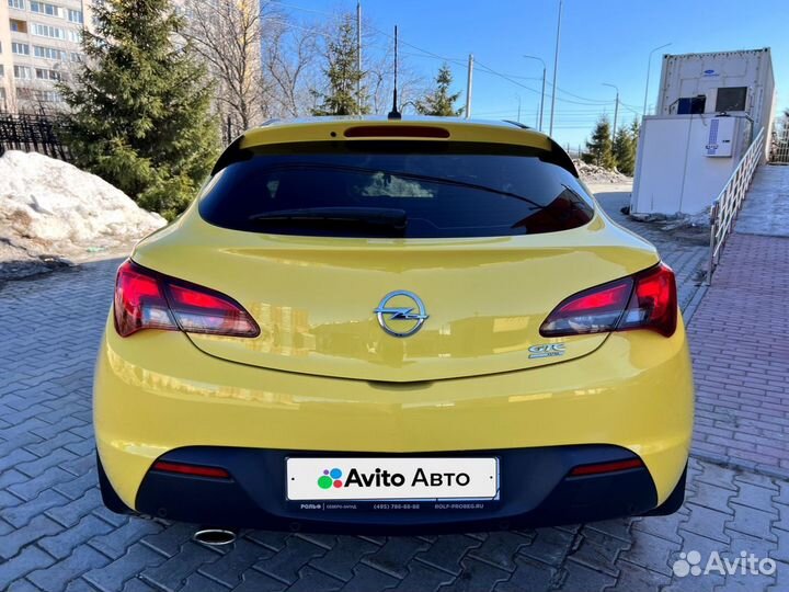 Opel Astra GTC 1.4 МТ, 2012, 86 378 км