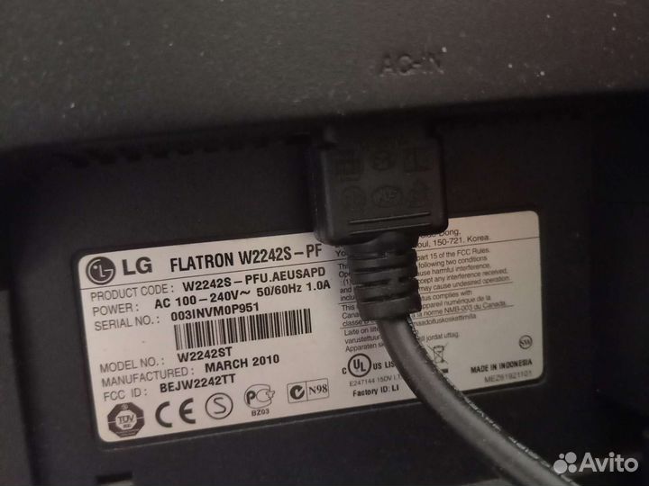 Монитор для компьютера LG