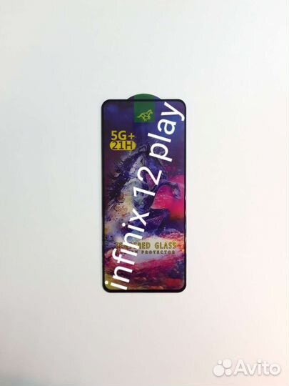 Защитное стекло для Infinix Hot 12 Play+установка