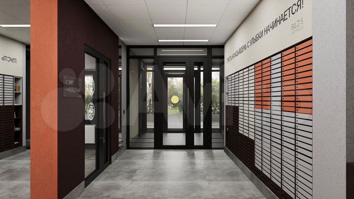 2-к. квартира, 43,4 м², 18/19 эт.