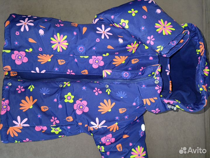 Зимний костюм для девочки 92