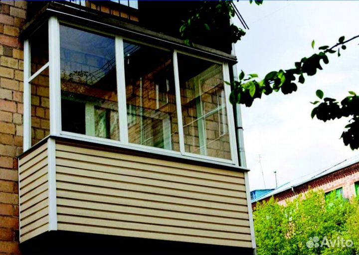 Остекление балконов и лоджий