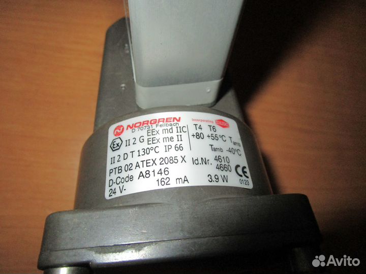 Пневмораспределитель Norgren 2636016 D-code A8156