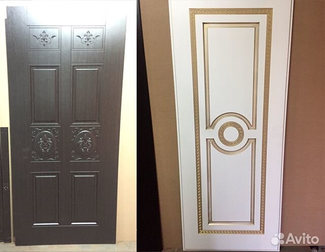 Мдф накладки на металлические двери