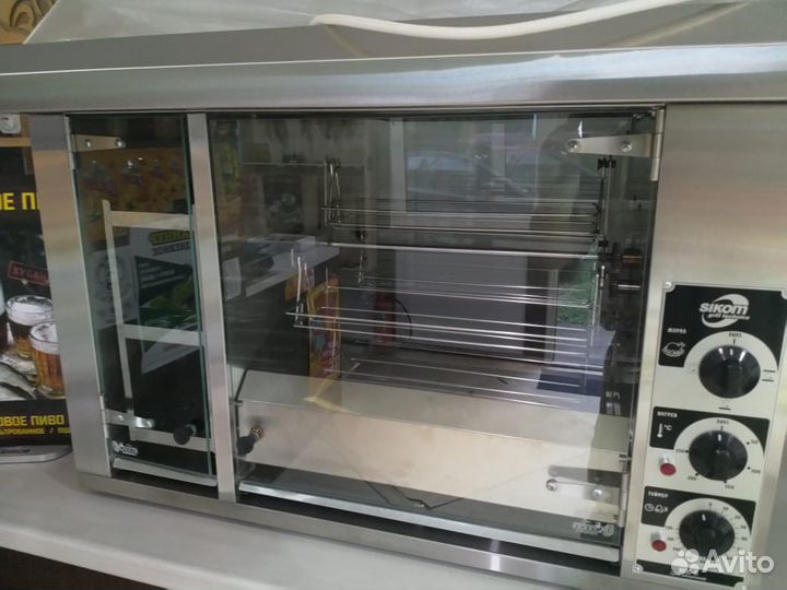 Печка для кур гриль