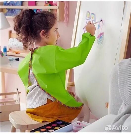 Фартук с длинными рукавами для рисования Икея