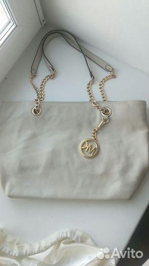 Кожанная сумка michal kors оригинал