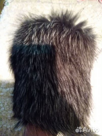 Шапка из чернобурки