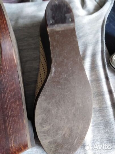 Кожаные сабо 38 размер