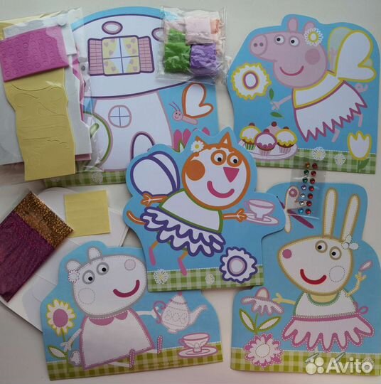 Набор аппликаций Свинка Пеппа