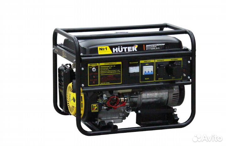 Генератор бензиновый Huter DY11000LX-3