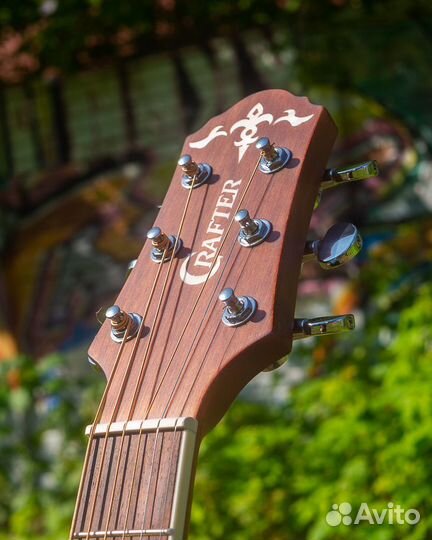 Crafter D-7/nс + Чехол - акустическая гитара Дред