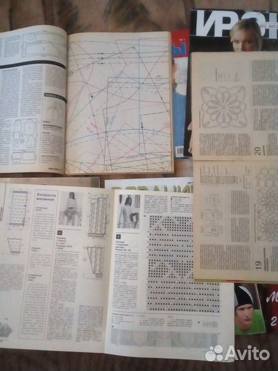 Журналы по шитью. Цена за все 10