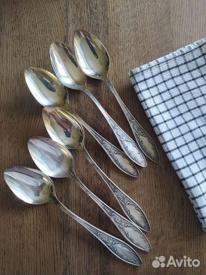 Новые мельхиоровые ложки