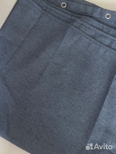 Шторы для ванной лен