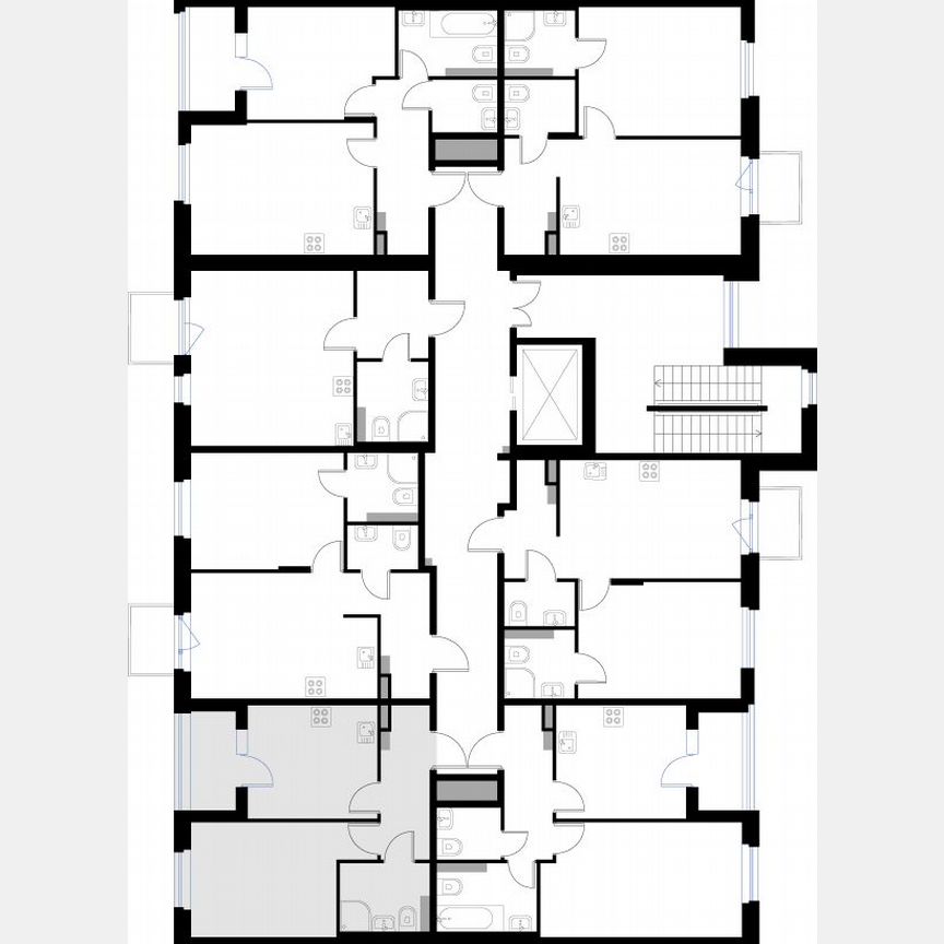 1-к. квартира, 34,4 м², 2/3 эт.
