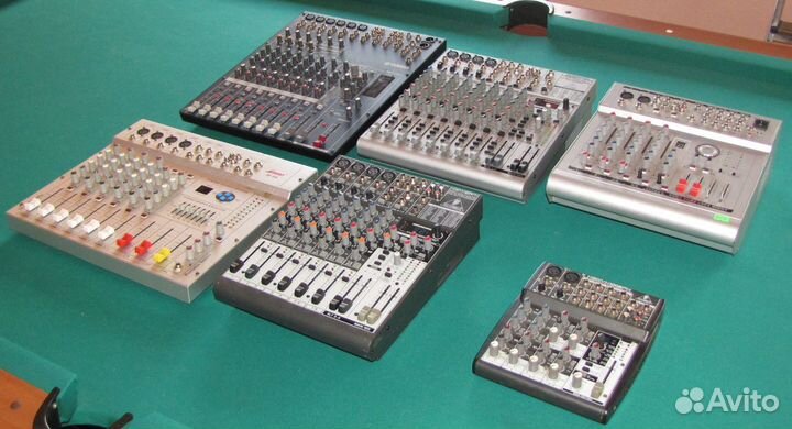 Микшерные пульты 6ш Вокал процессор Микшер FX USBt