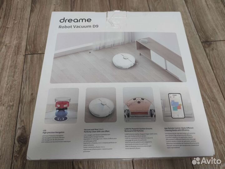 Робот-пылесос Xiaomi Dreame D9 с дефектом