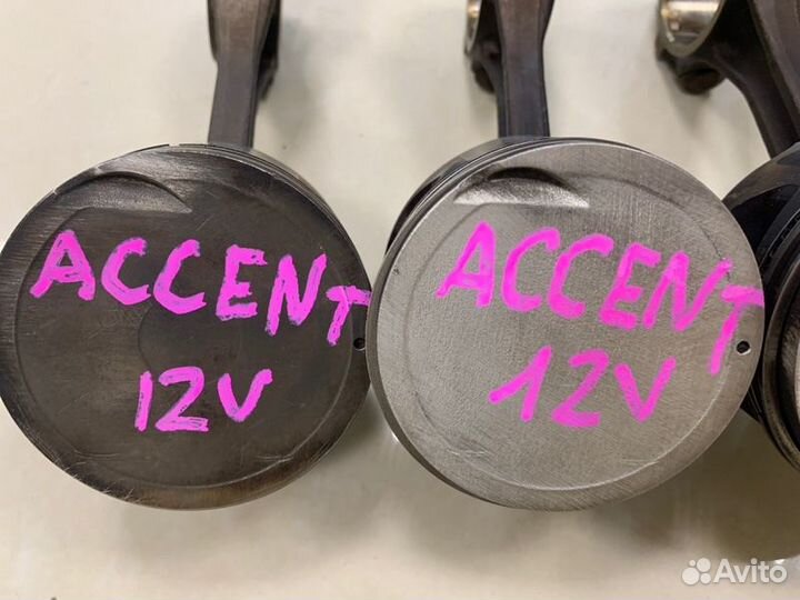 Поршень с шатуном Hyundai Accent LC G4EB 2006