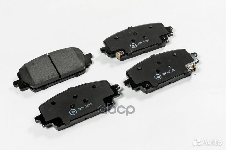 Колодки тормозные дисковые, передние JBP0532 Just