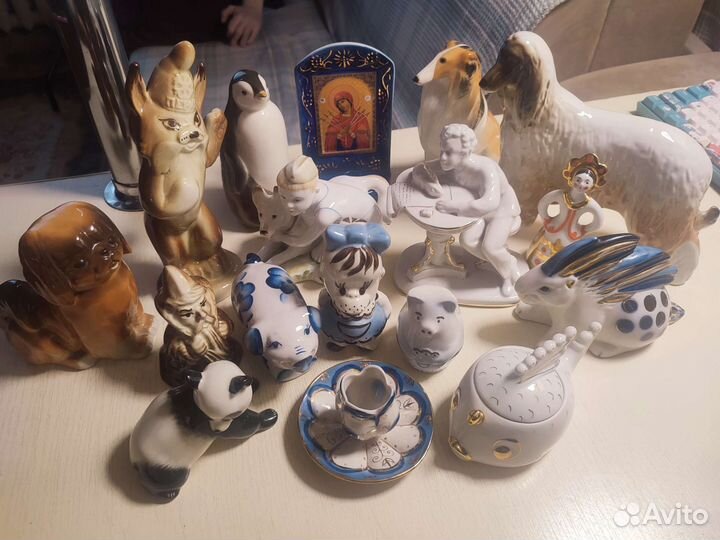 Фарфоровые статуэтки СССР