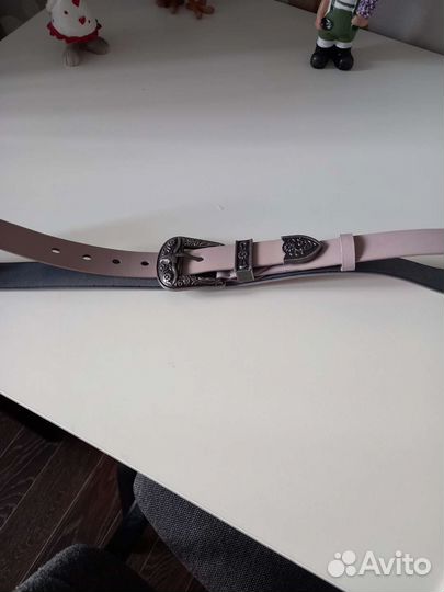 Ремень женский кожаный