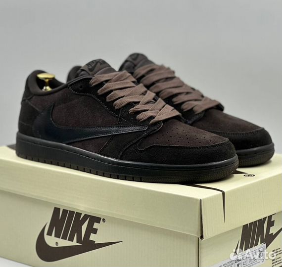 Стильные Nike Air Jordan 1 Velvet Brown