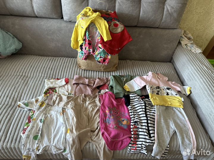 Вещи пакетомна девочку