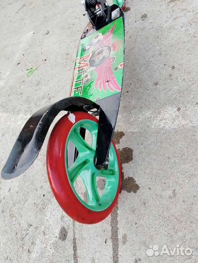 Самокат детский двухколесный бу
