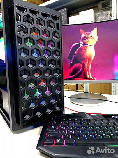 Игровой компьютер i3 13100F/SSD 500Gb/GTX 1660S