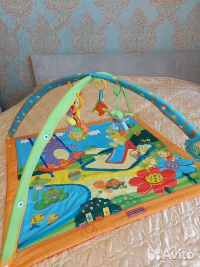 Развивающий коврик tiny love солнечная полянка