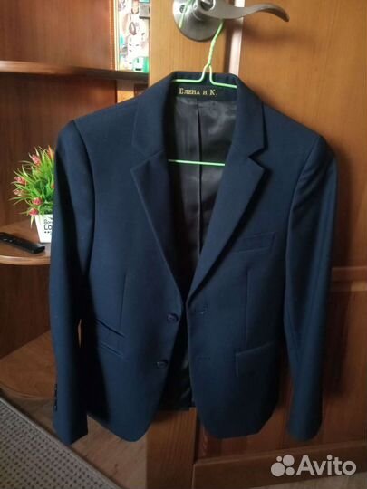 Пиджак для мальчика 134 (для 1-3 класса)