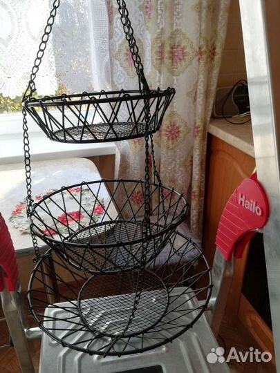 Фруктовница подвесная новая