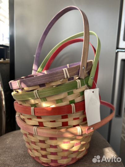 Корзина плетеная