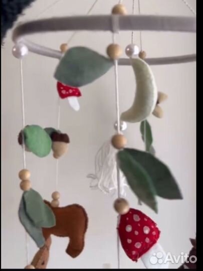 Мобиль подвеска на кроватку для малыша