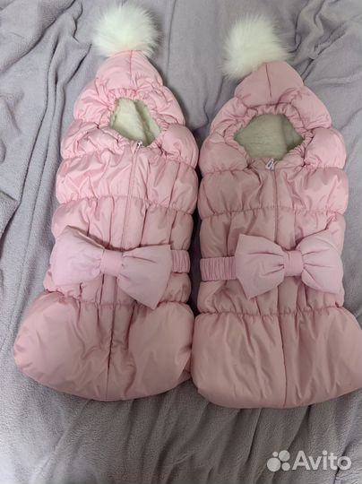 Конверт на выписку для близнецов весна осень