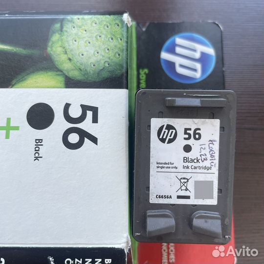 Картридж HP 56 черный