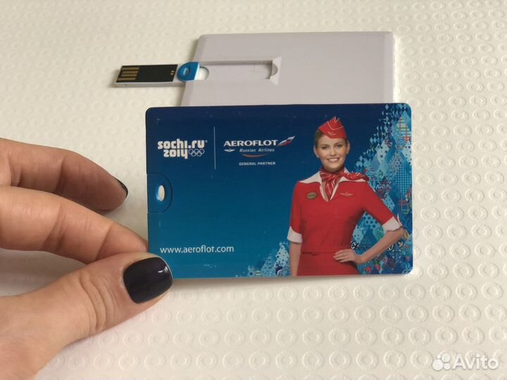 Usb флешка 8гб Аэрофлот Сочи 2014