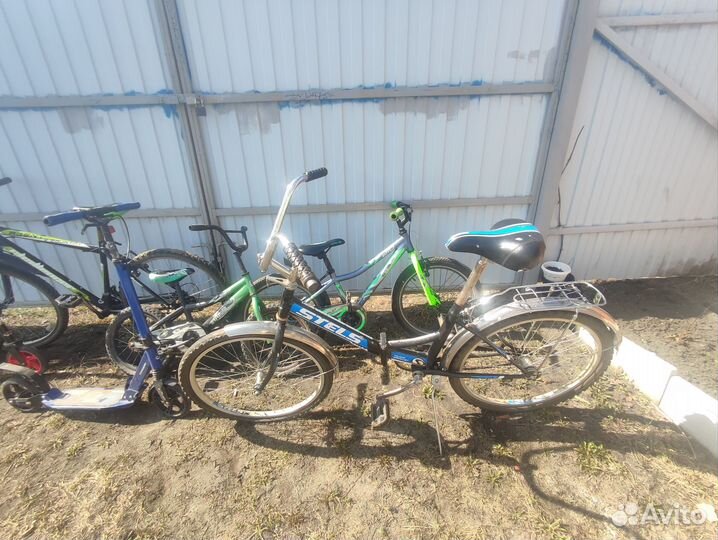 Детский и взрослый велосипед бу