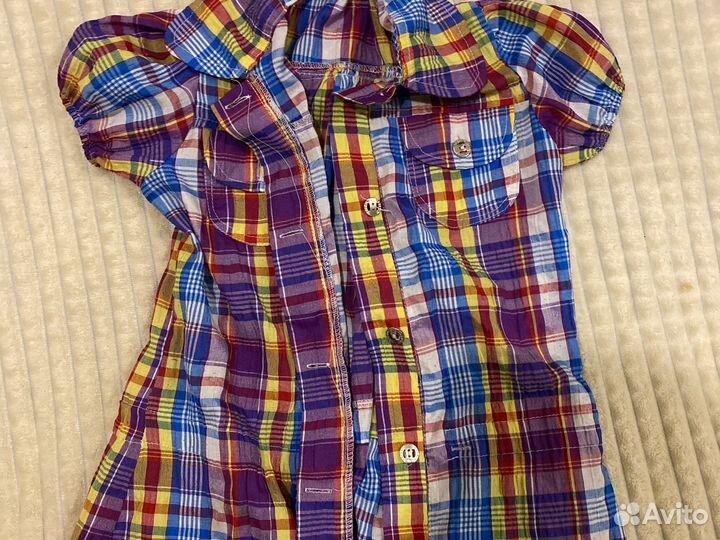 Рубашка - туника для девочки